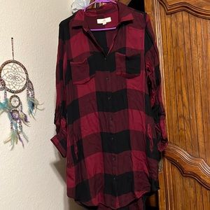 Plaid dress